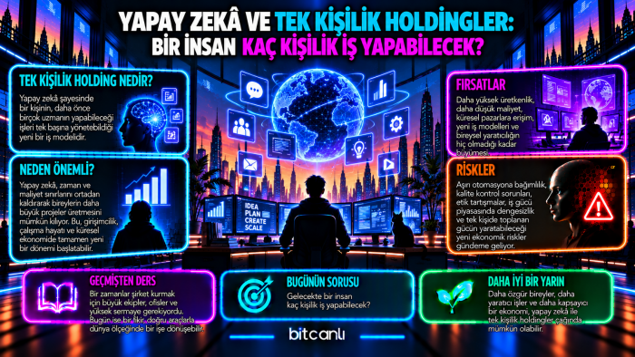 Yapay Zekâ ve Tek Kişilik Holdingler: Bir İnsan Kaç Kişilik İş Yapabilecek?
